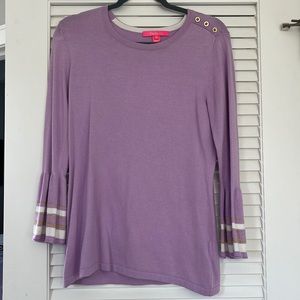 Lilly Pulitzer lilac sweater - size M (NWOT)